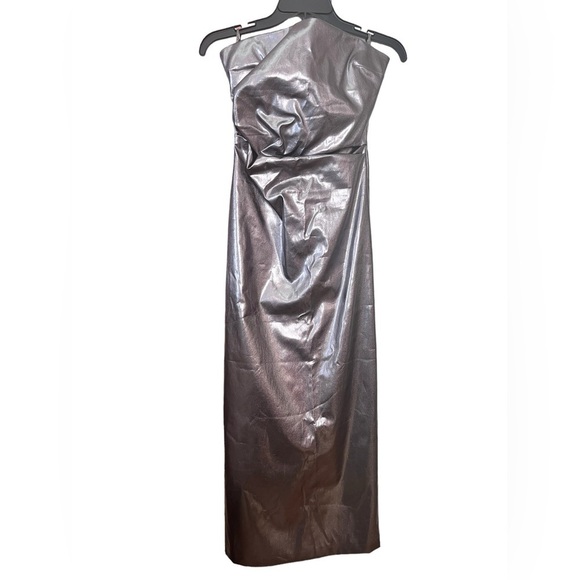 NWT Zara Silver Dress XS - Picture 4 of 6